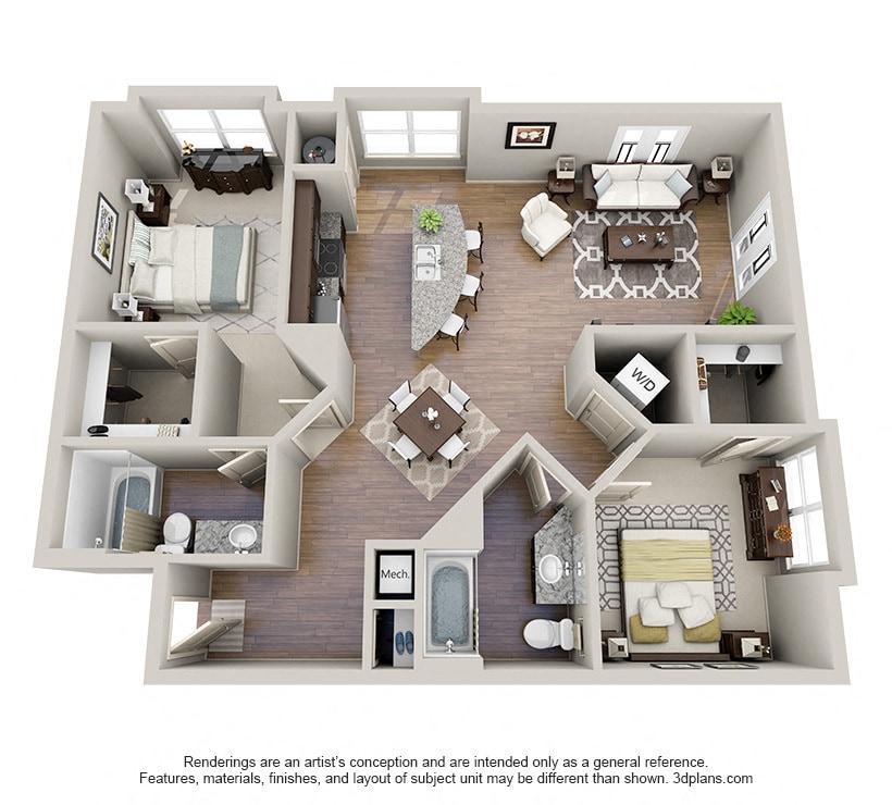 Floor Plan - The Neiman