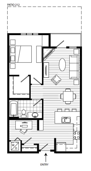 Floor Plan - Plan 1J