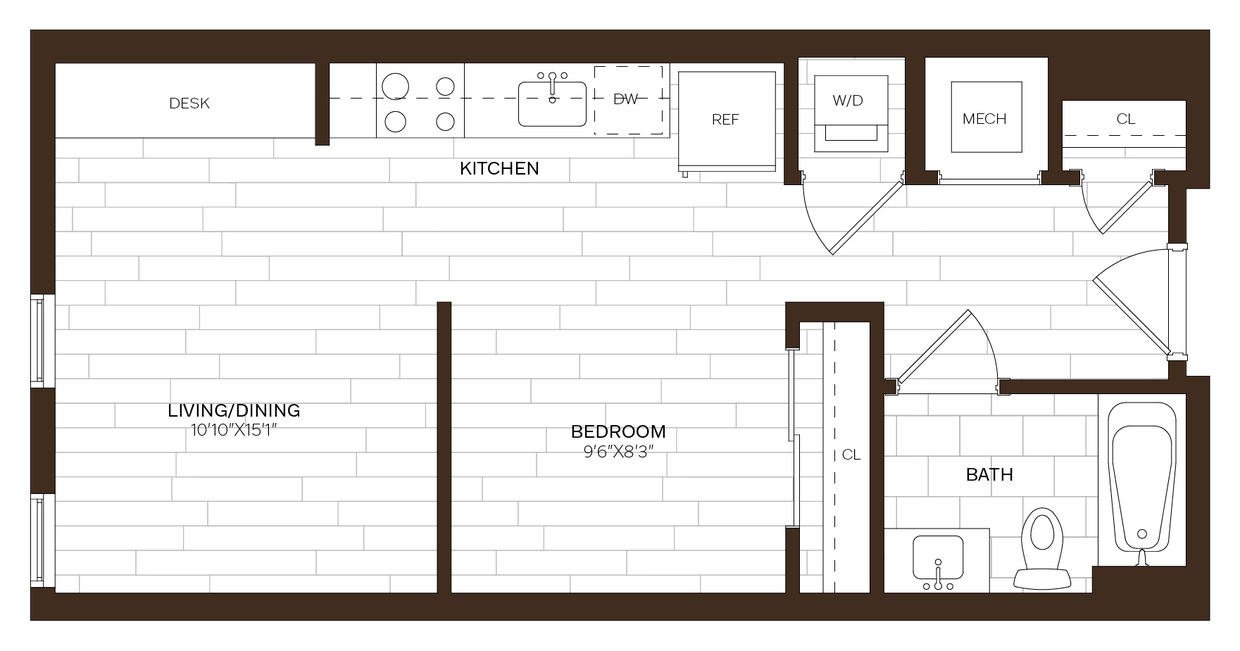 Floor Plan - Studio-S8