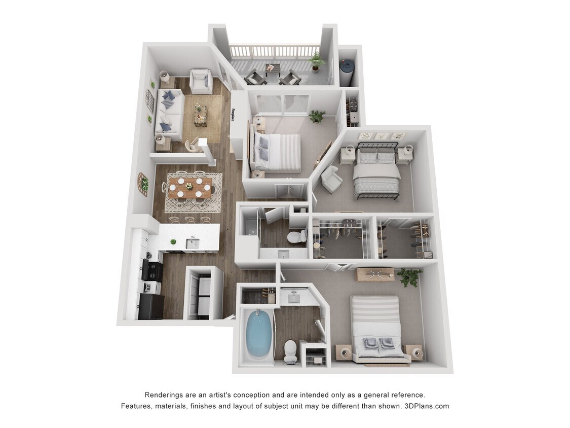 Floor Plan - Sycamore Reno Quartz C2A