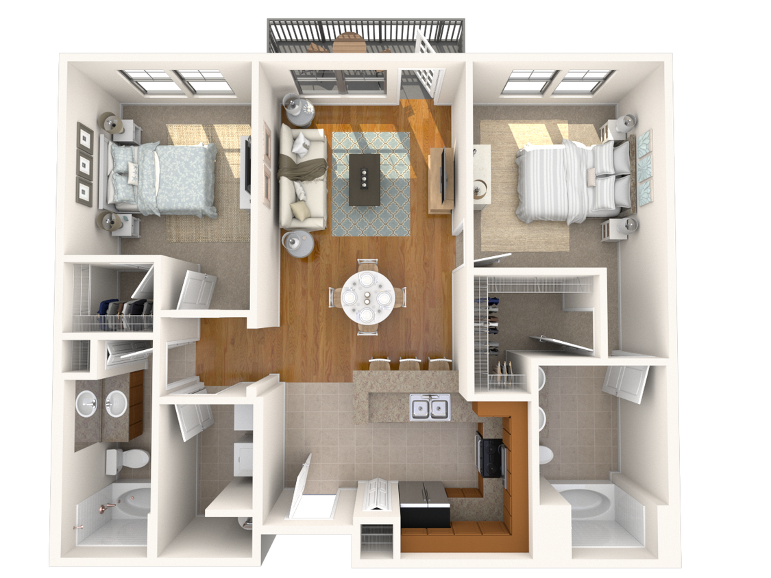 Estero floor plan Aqua at Millenia - Estero