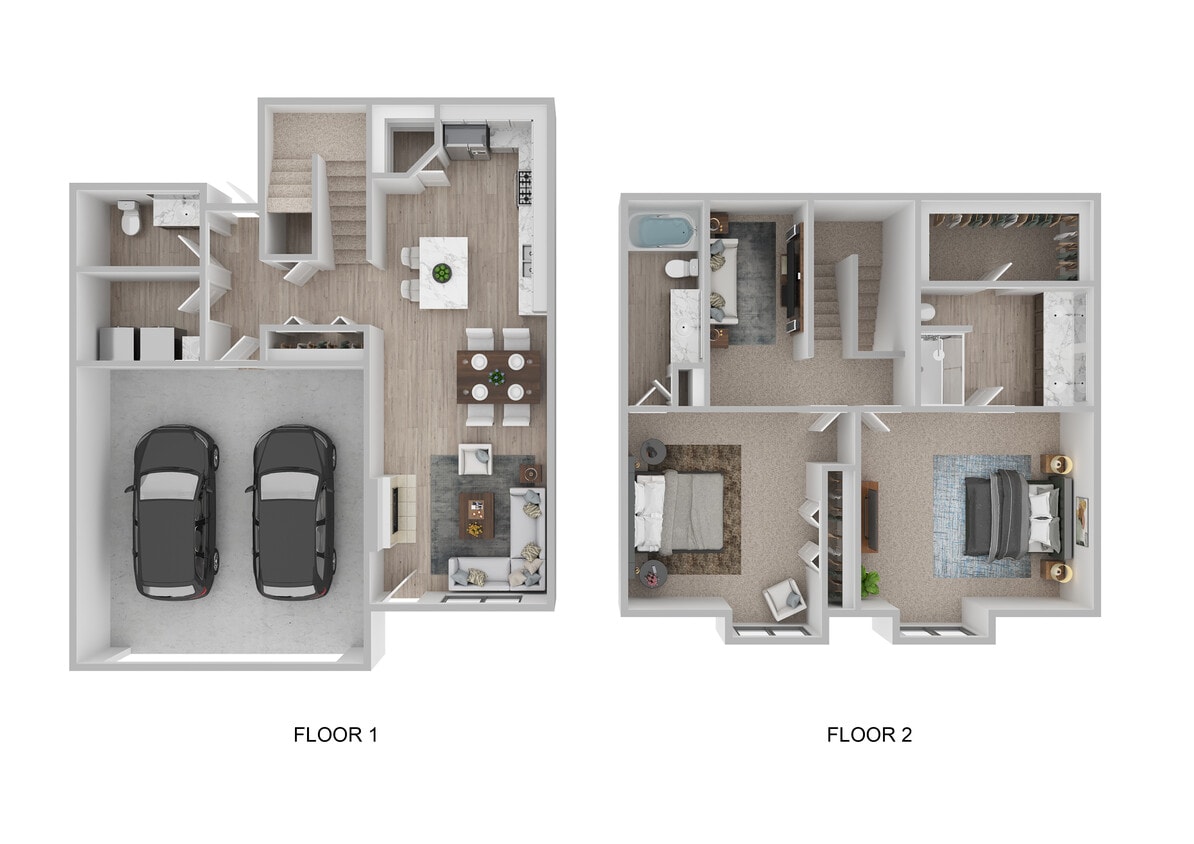 2 Bed Loft - 2 Bedroom Loft