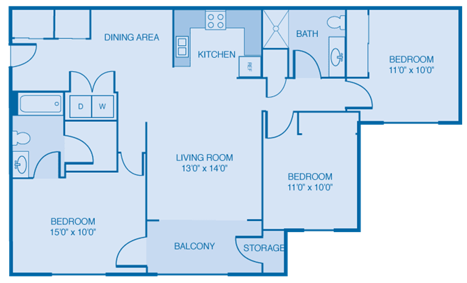 Floor Plan - Wilmington