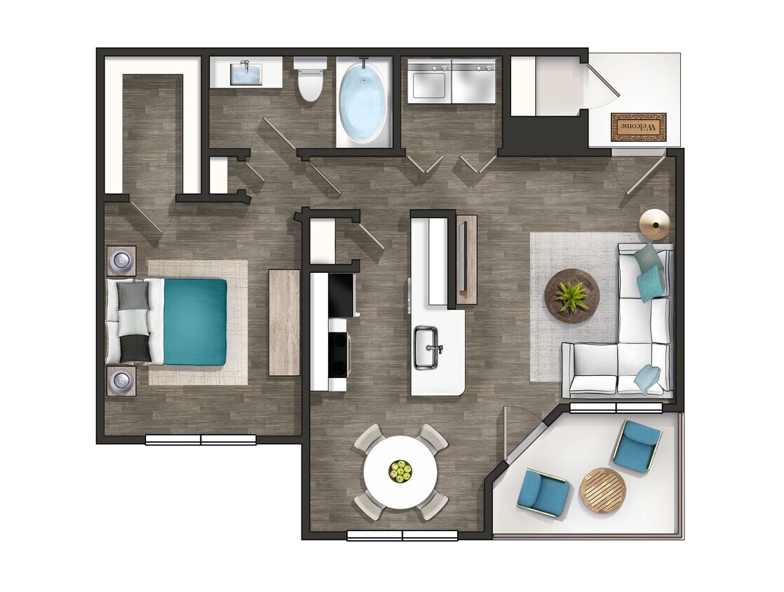 Floor Plan - Lenox Renovated