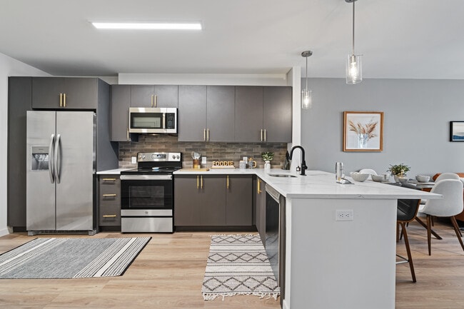 Upgraded Apartment Home Kitchens - The Atwood