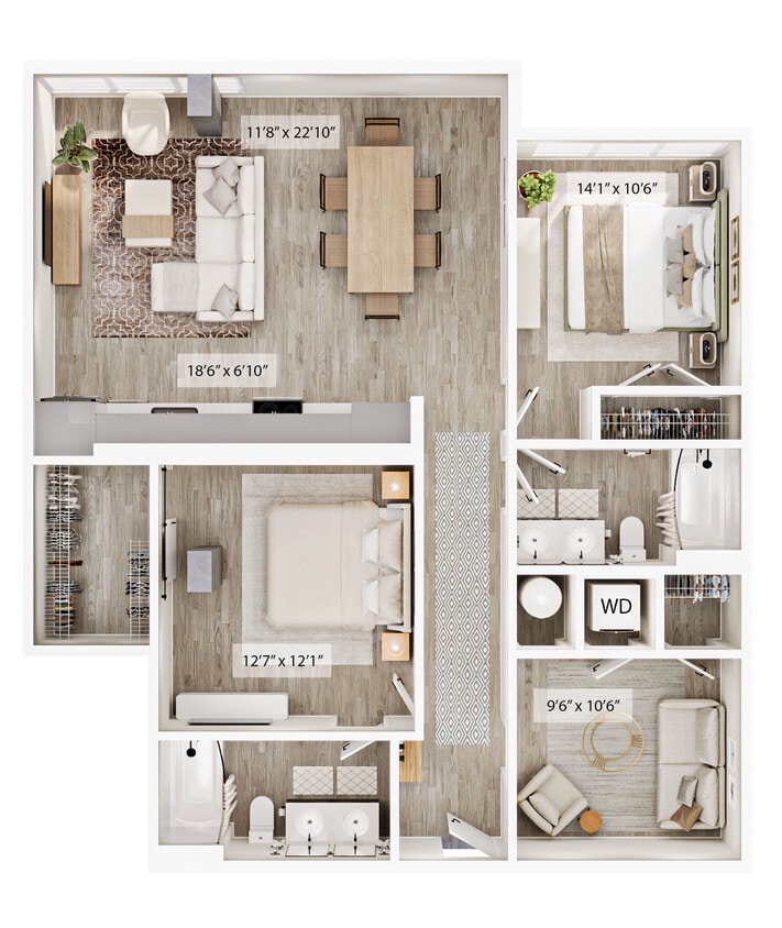 Floor Plan - The Copper