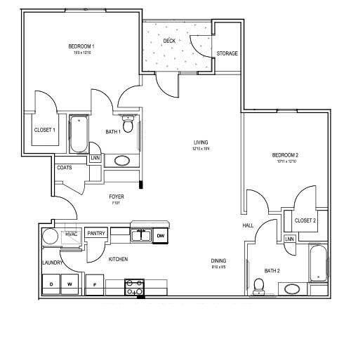 1271 Sq. Feet - Georgetown