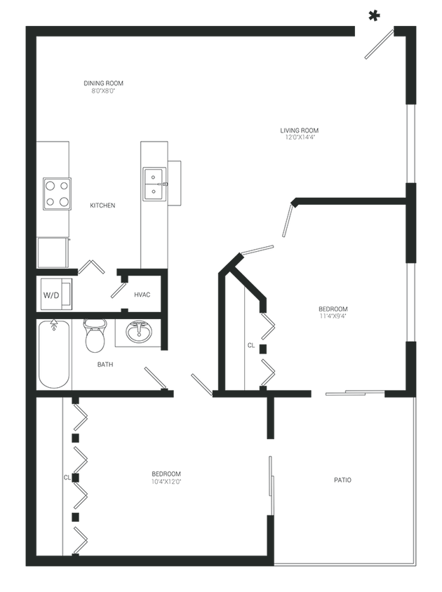 Floor Plan - The Morgan