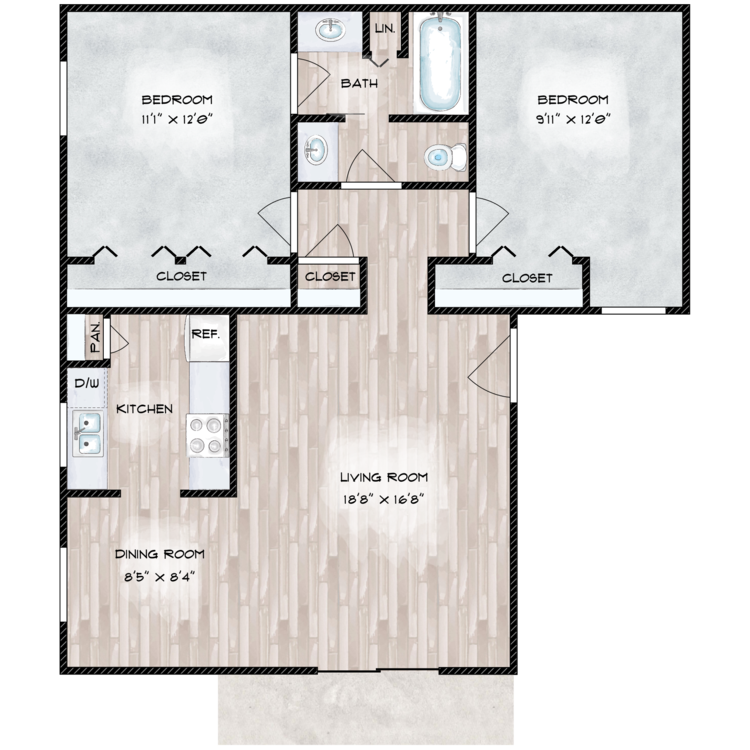 SanMarcos 2x1.5.png - 2 Bed 1.5 Bath