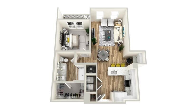 Floor Plan - A1E