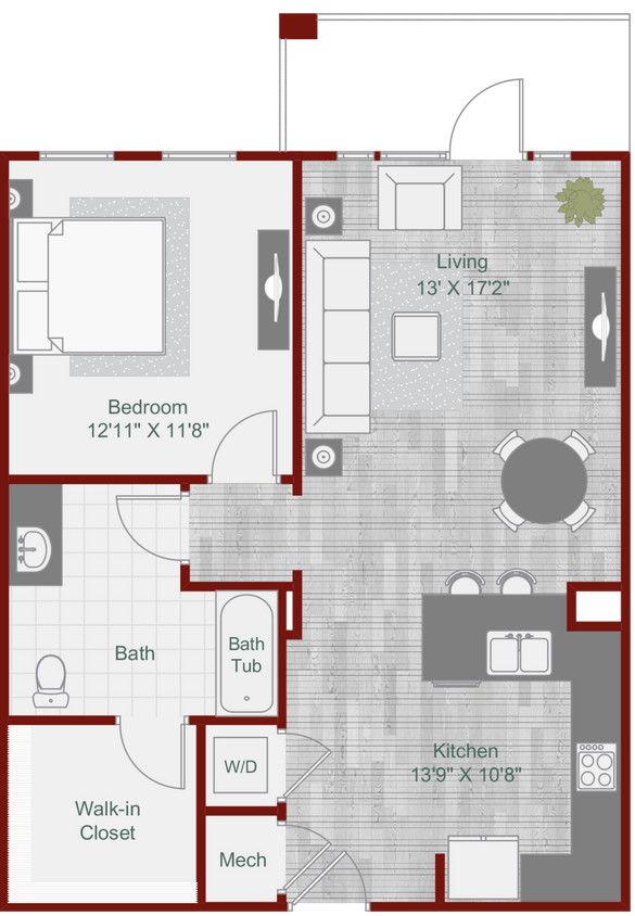 Floor Plan - A2-1-A