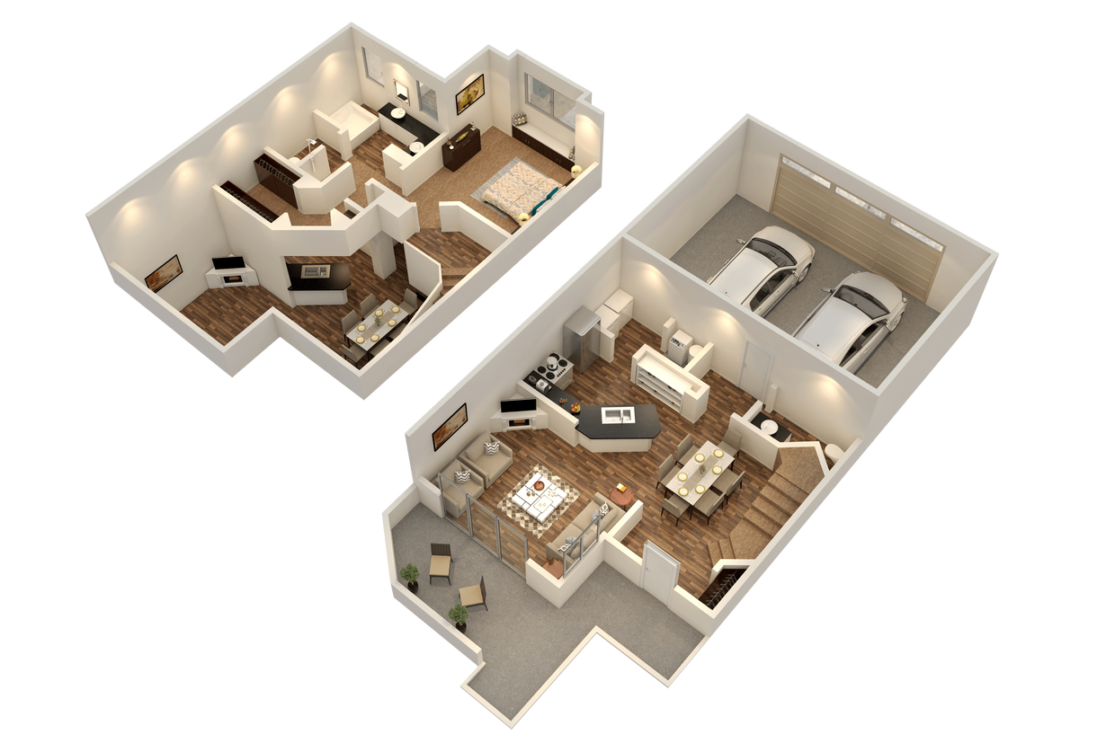 Floor Plan - La Plata Townhome