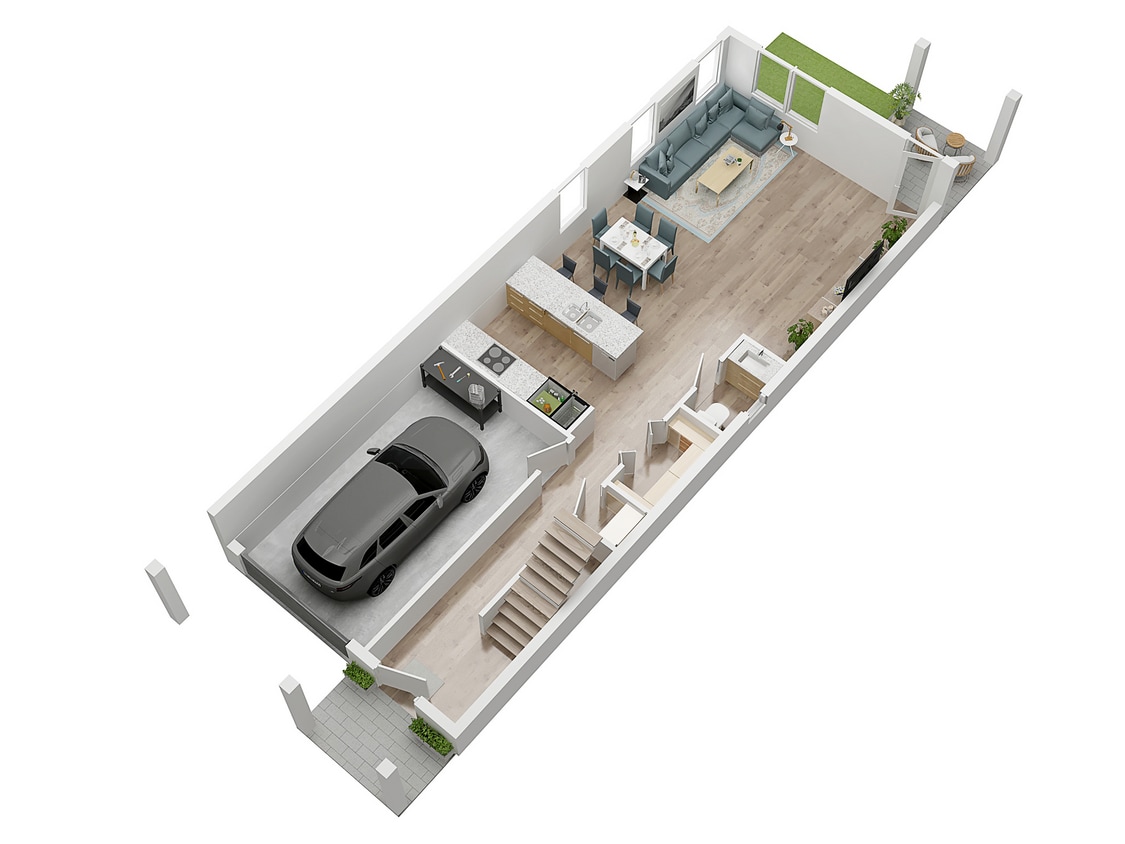 Edenton First Floor - EDENTON 2 story 