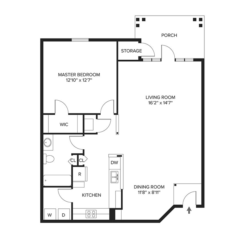 Floor Plan - Long Pine