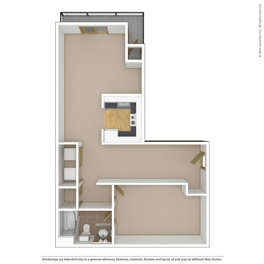 Floor Plan - 1x1m