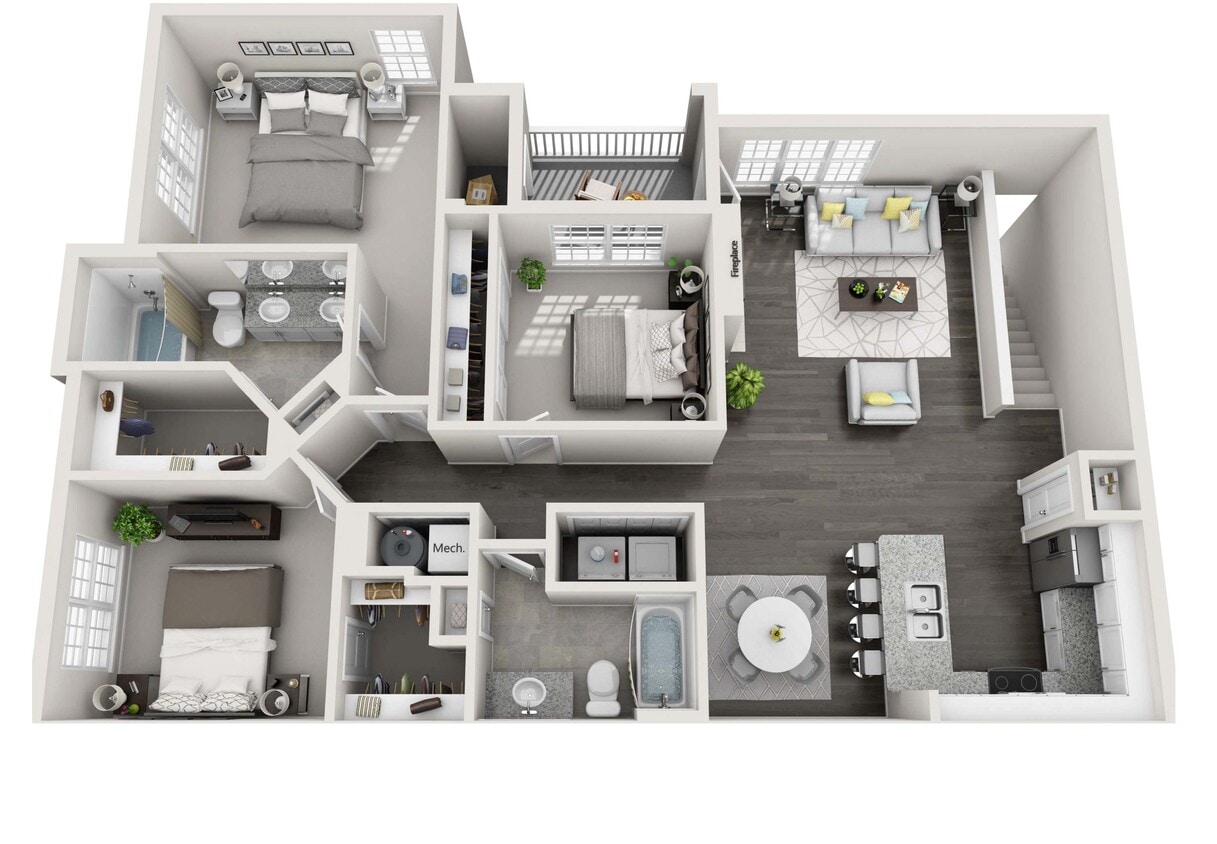 Floor Plan - Tweed- Upper