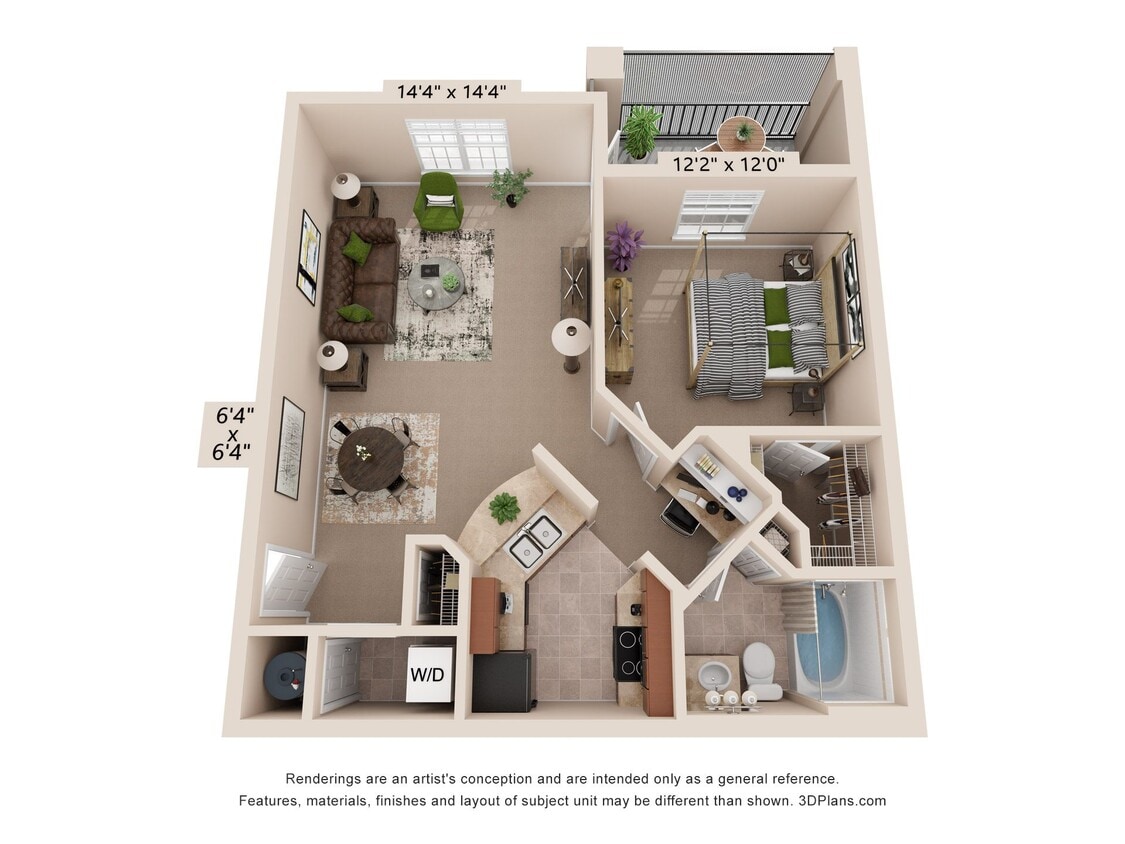 Floor Plan - A1 | The Seabrook
