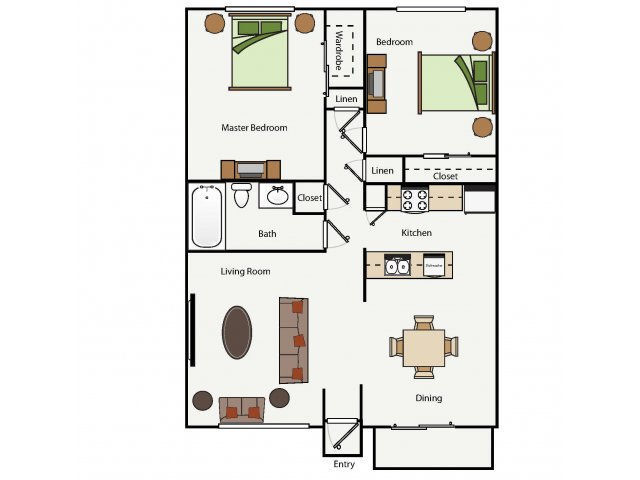 Floor Plan - 2x1AR1T2