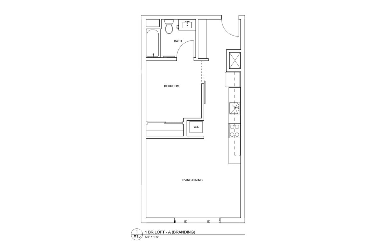 Floor Plan - 1 Loft A