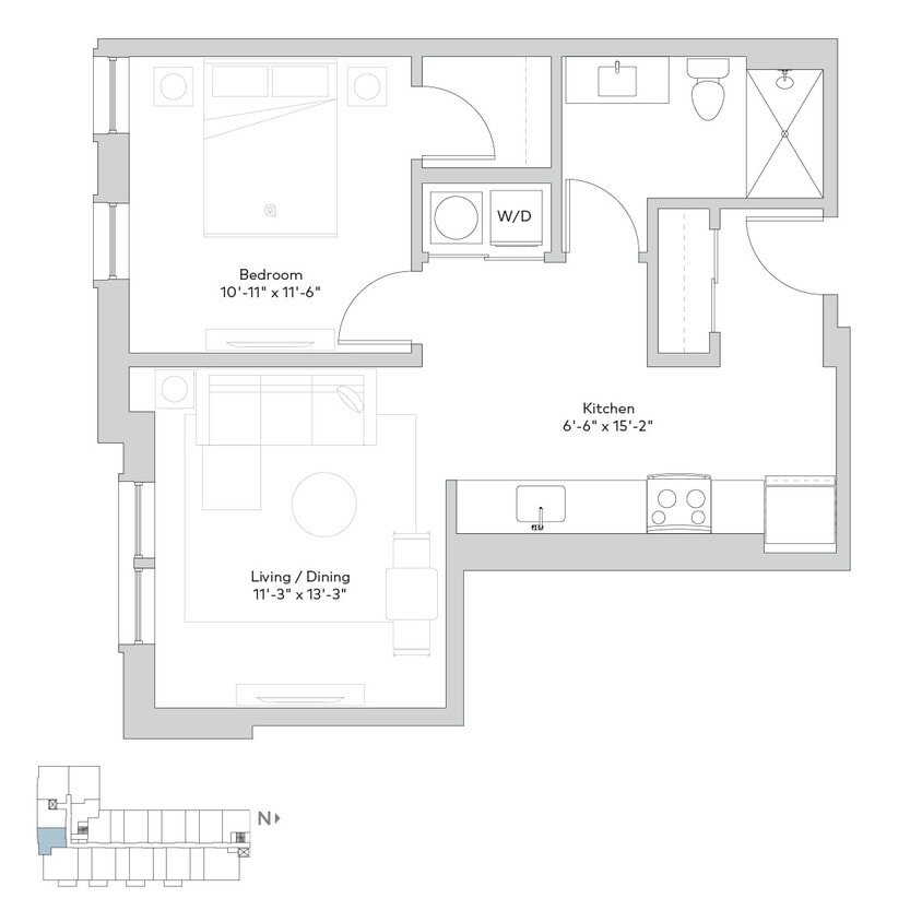 Floor Plan - 520earm1b1b