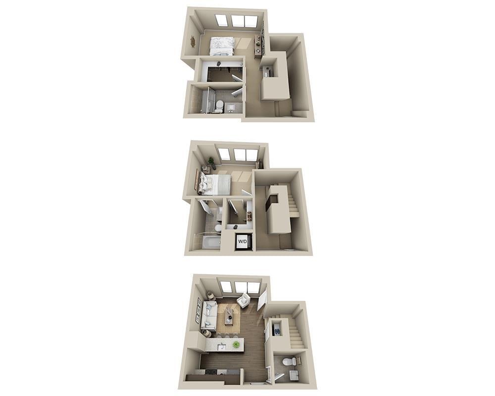 Floor Plan - Two Bedroom B2.5B