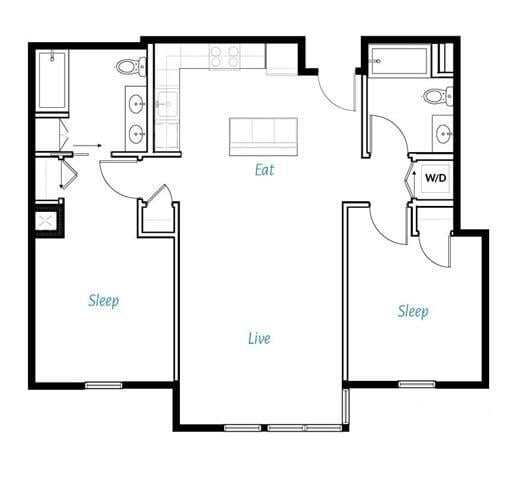 Floor Plan - A1- 2A