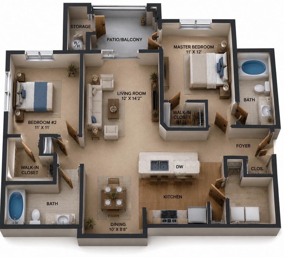 Floor Plan - Carson