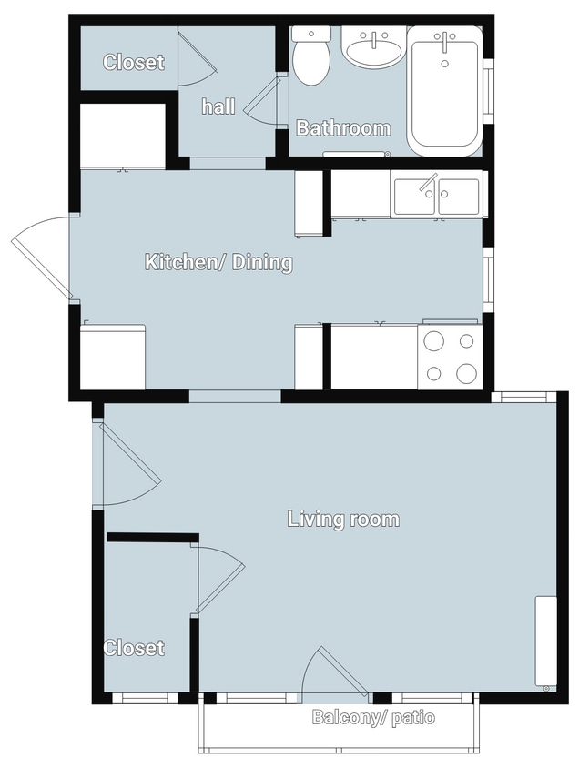 Floor Plan - Studio