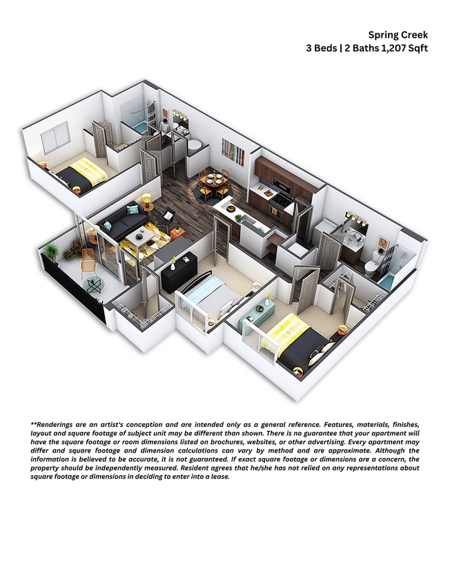 Floor Plan - Spring Creek