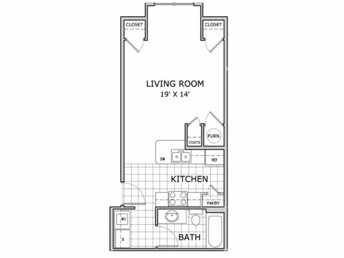 Floor Plan - Studio