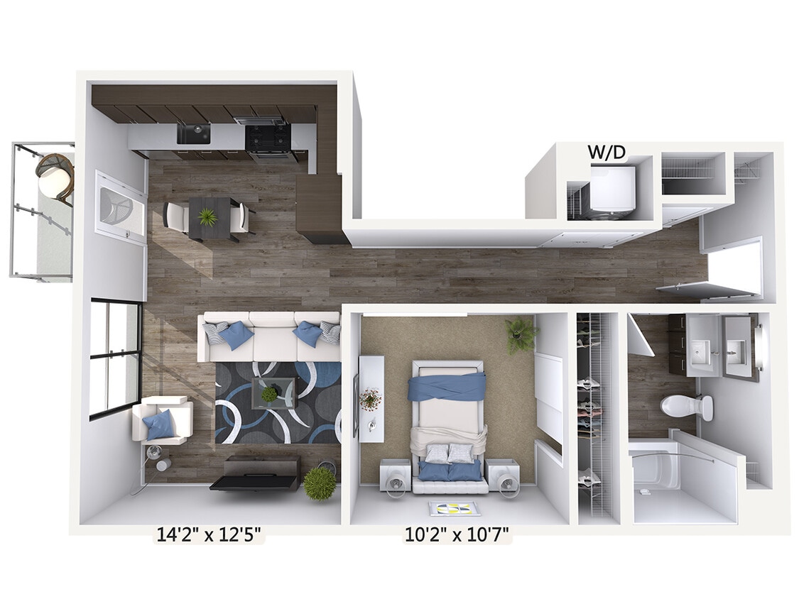 Floor Plan - S2-641-Bal