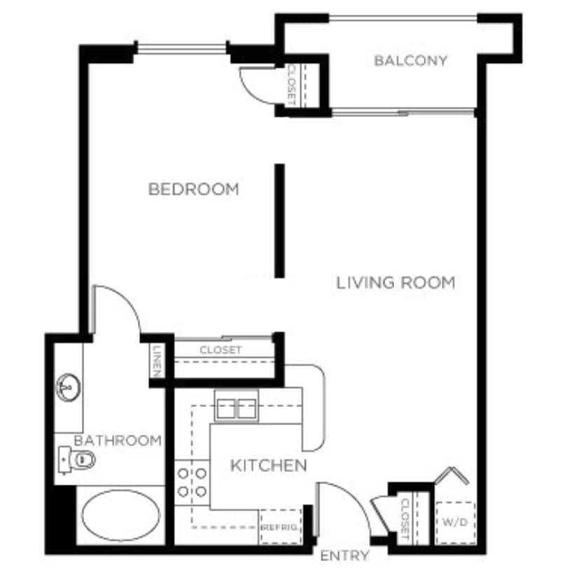Floor Plan - Broadway N