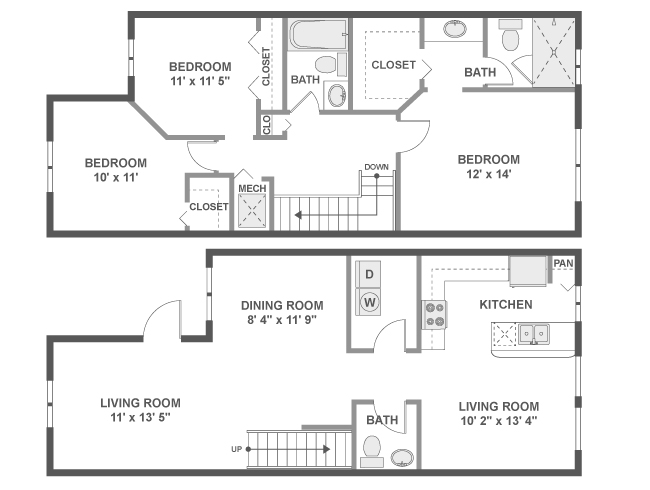 Floor Plan - D7T