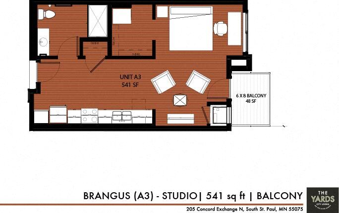 Floor Plan - Brangus (A3)
