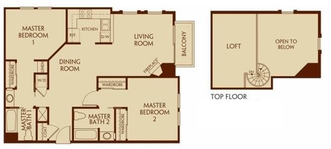 Floor Plan - 2.2 D loft