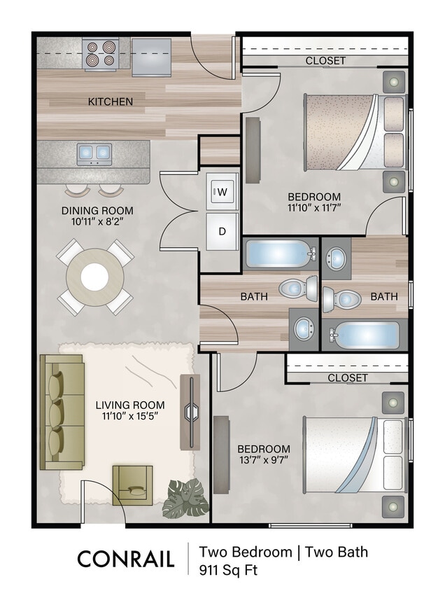 Floor Plan - Conrail