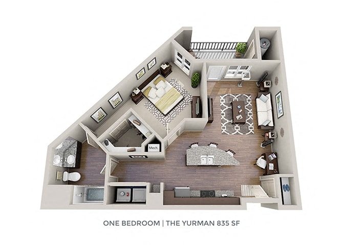 Floor Plan - The Yurman