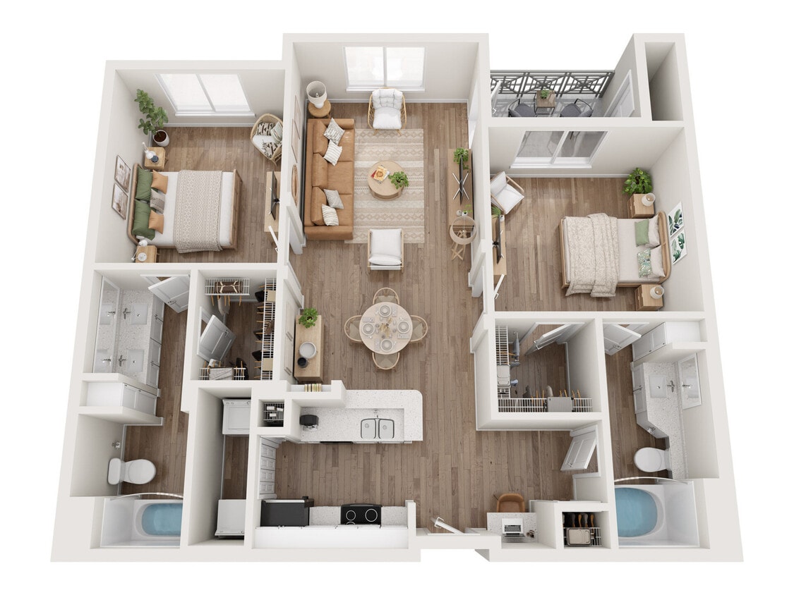 Floor Plan - Bronco Renovated