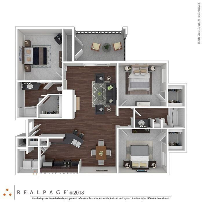 Floor Plan - C1 3x2 Renovation