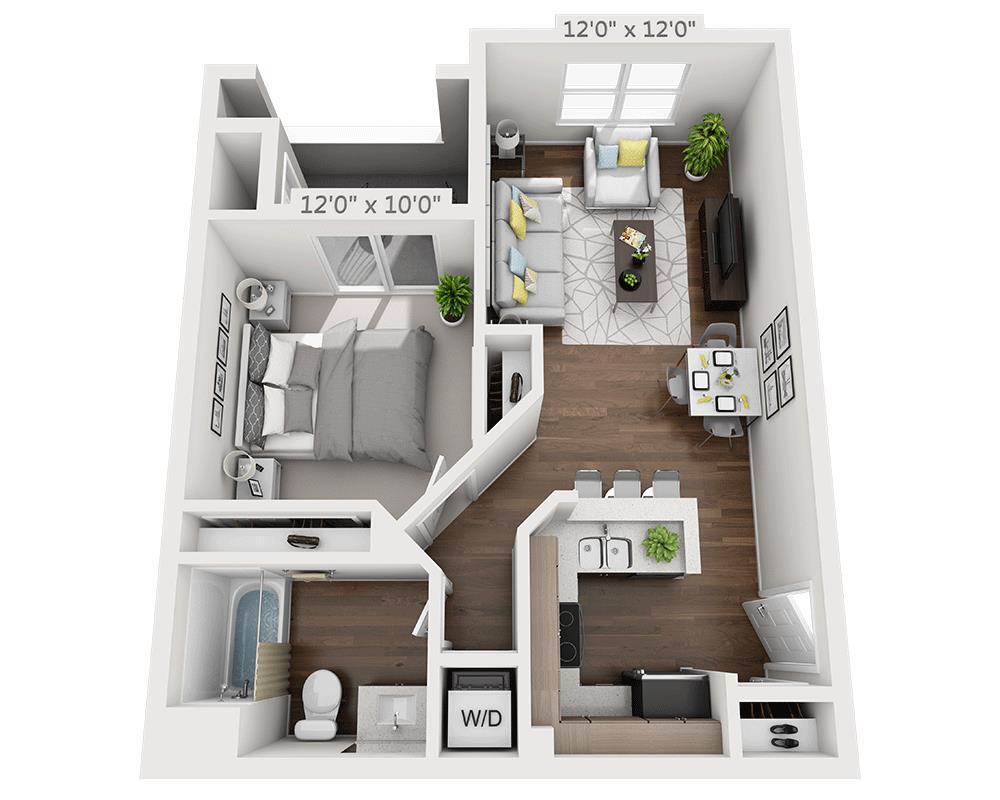 Floor Plan - A1B