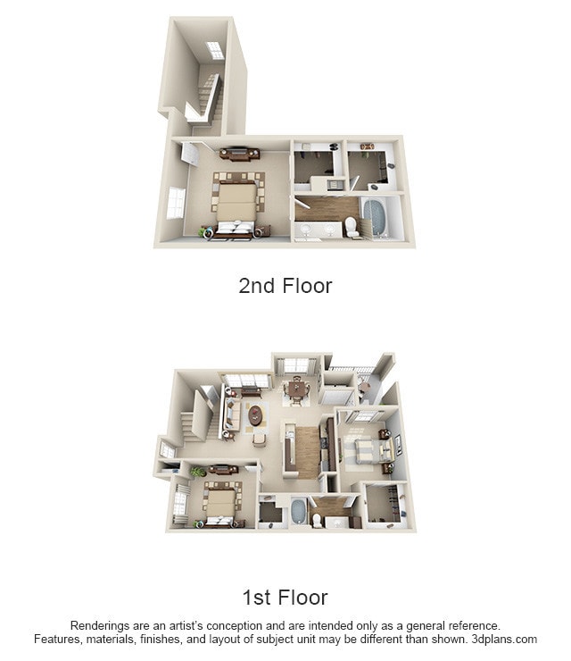 Floor Plan - Camden Townhome