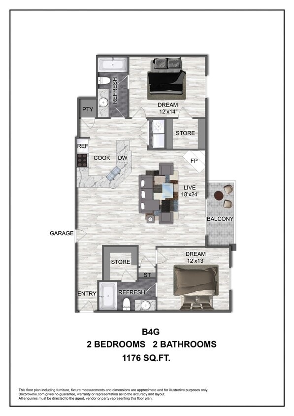 Floor Plan - B4G