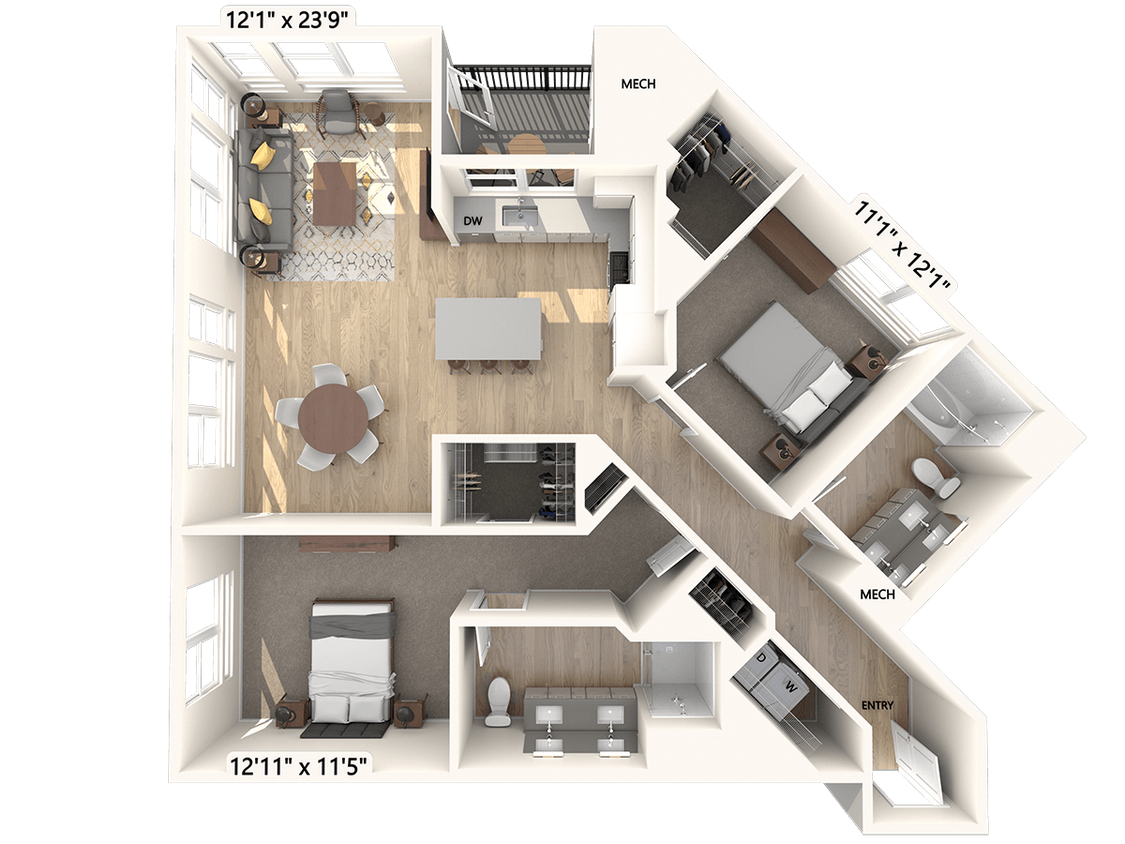 Floor Plan - B17