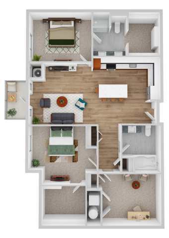 Floor Plan - Oakton