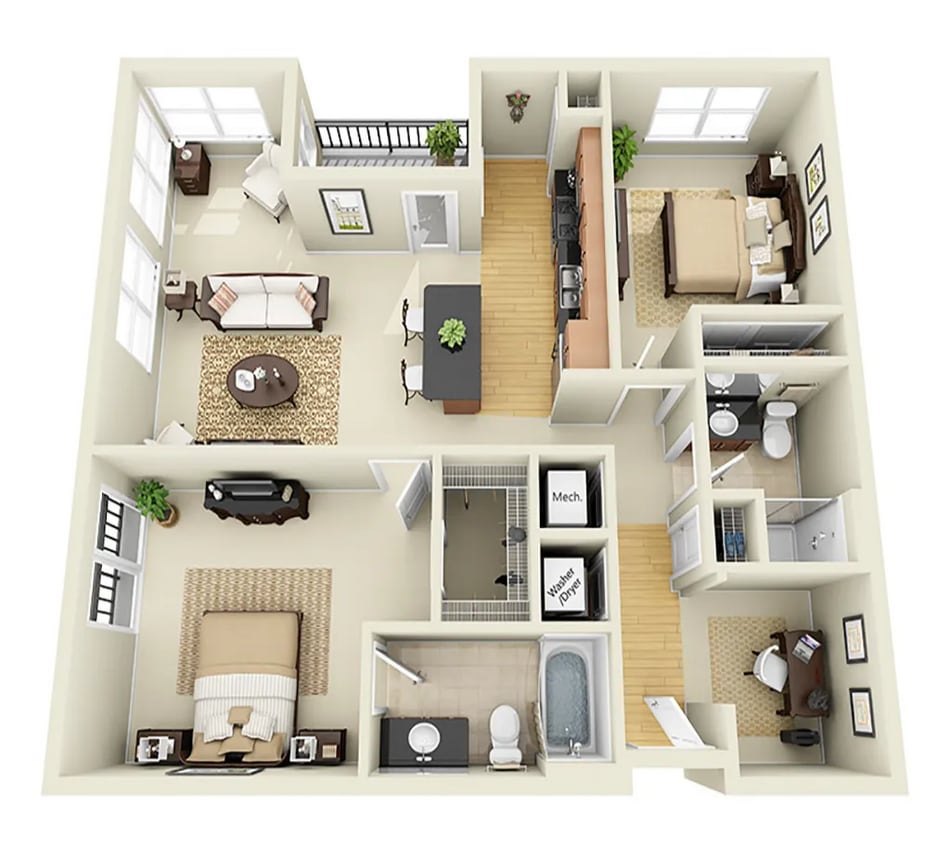 Floor Plan - B4