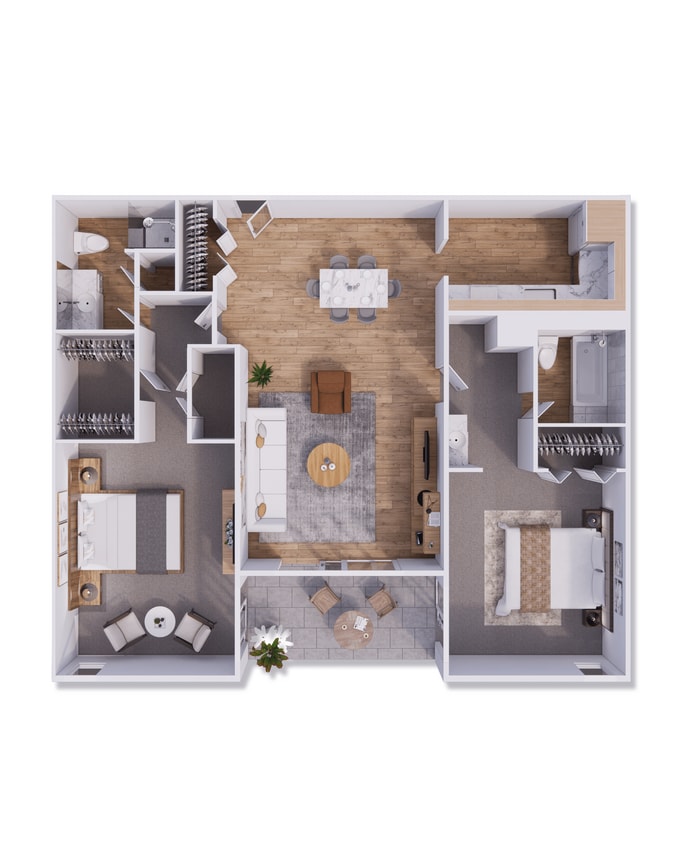 Floor Plan - West Mid B1