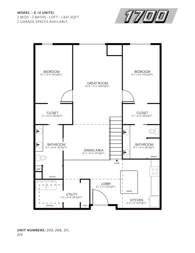 Floor Plan - Model G