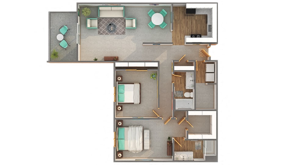 Floor Plan - The Spruce