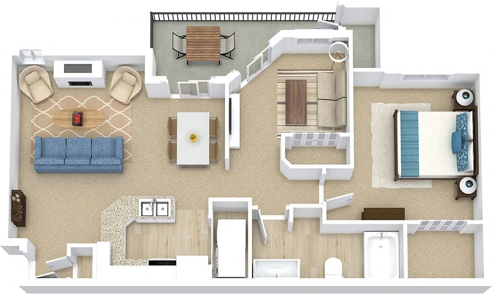 Floor Plan - The 862