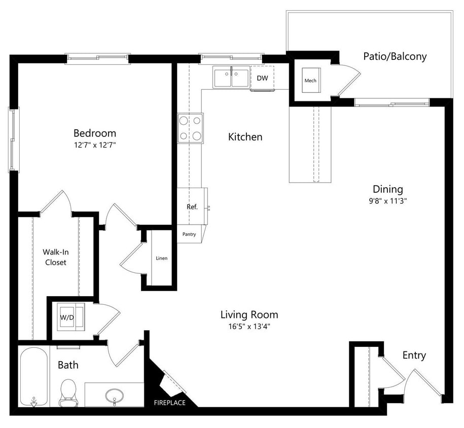 Floor Plan - Ophelia (Flat)